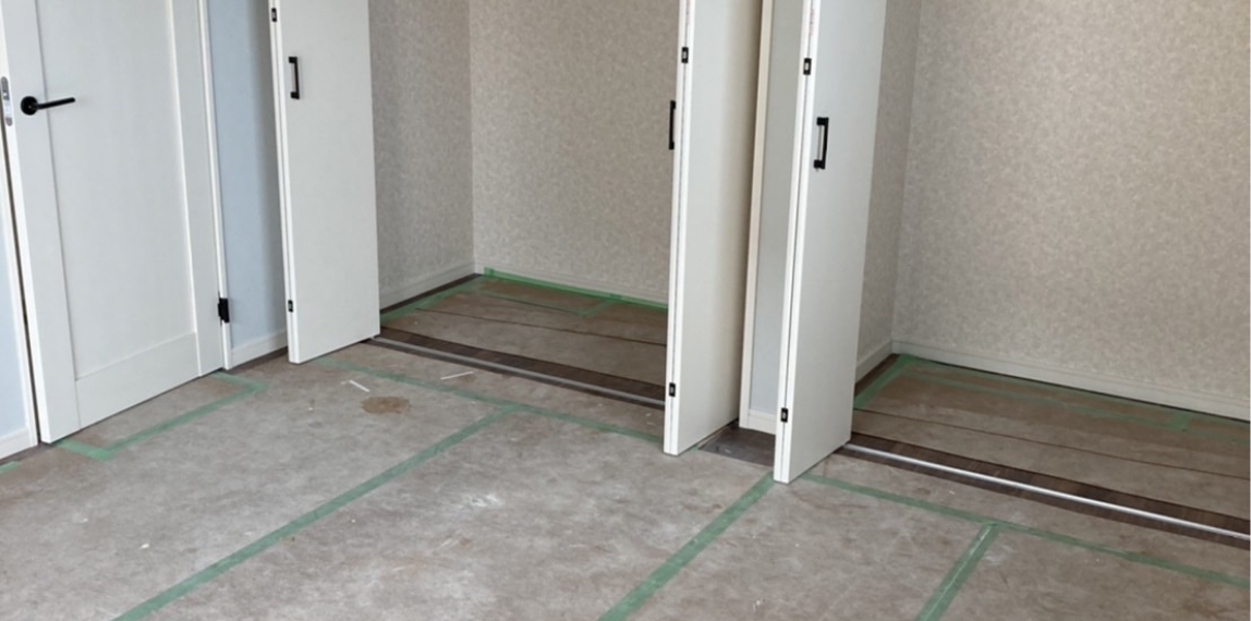 戸建て新築木工事風景3